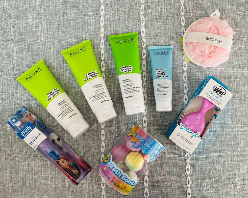 הזמנה מאייהרב מספר 34 - מוצרי טיפוח טבעיים של ACURE, EcoTools, Oral-B ופצצות אמבט לילדים