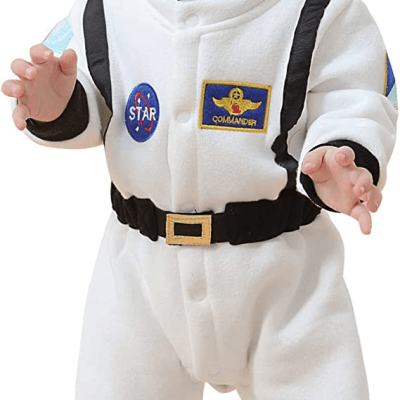 תחפושת לתינוקות ופעוטות של אסטרונאוט&nbsp;לפורים